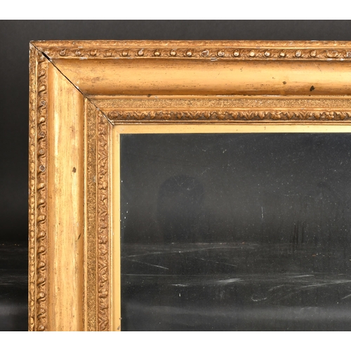 214 - Early 19th Century English School. A Carved Giltwood Frame, with inset glass, rebate 36