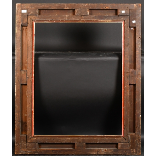 215 - 19th Century English School. A Painted Composition Frame, with swept centres and corners, rebate 36