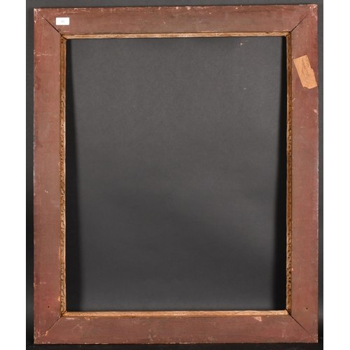 222 - 19th Century French School. A Gilt Papier Mache Frame, rebate 32