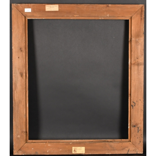 230 - 20th Century English School. A Painted Composition Frame, with swept centres and corners, rebate 30