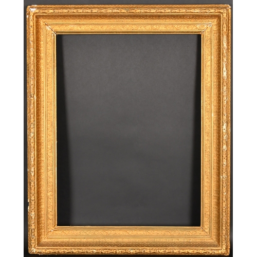 237 - 19th Century English School. A Painted Composition Frame, rebate 27.75