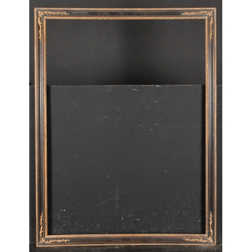 241 - 20th Century English School. A Carved Giltwood and Darkwood Hogarth Frame, rebate 25.75