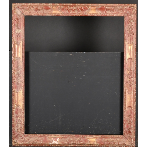 245 - 19th Century Italian School. A Gilt and Painted Venetian Composition Frame, rebate 24