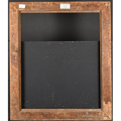 245 - 19th Century Italian School. A Gilt and Painted Venetian Composition Frame, rebate 24