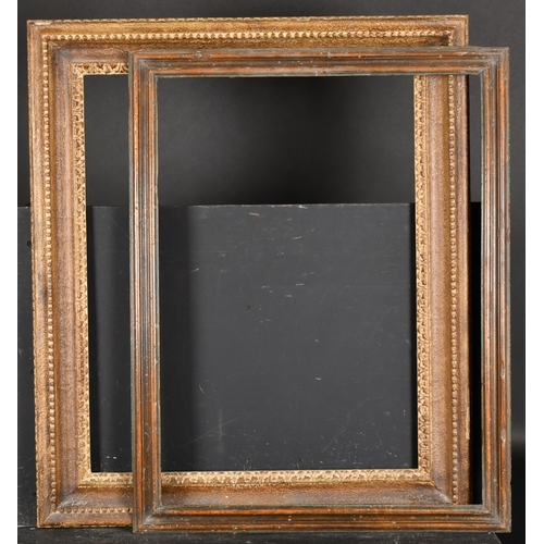 246 - 20th Century English School. A Painted Composition Frame, rebate 24