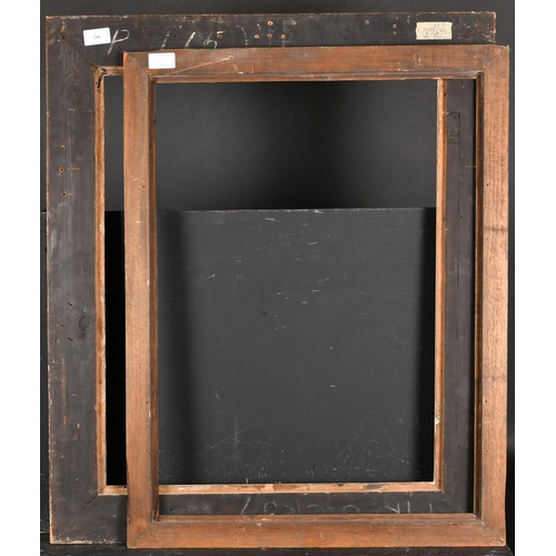 246 - 20th Century English School. A Painted Composition Frame, rebate 24