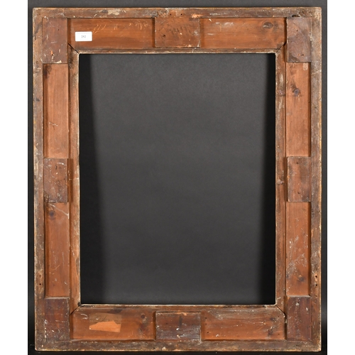 252 - 19th Century European School. A Gilt Composition Frame, rebate 23.25