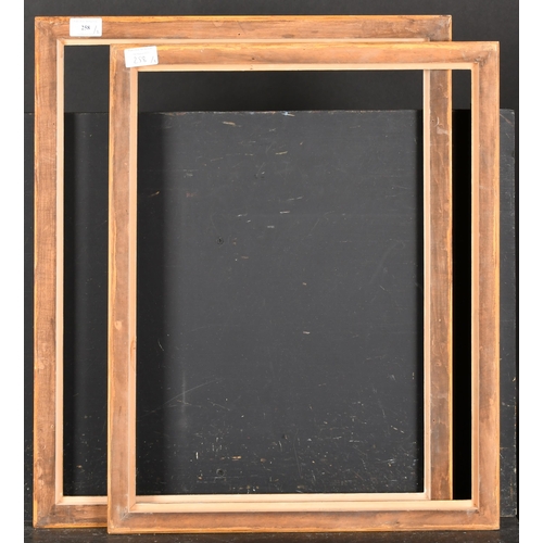 258 - Alexander G Ley & Son. A Gilt Drawing Frame, rebate 21.25