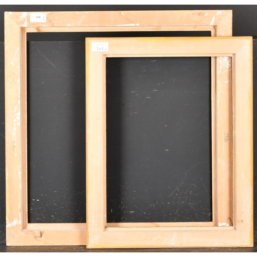 268 - Alexander G Ley & Son. A Whistler Composition Frame, rebate 18.5