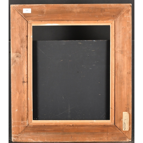 271 - 20th Century French School. A Gilt Composition Frame, with a white painted slip, rebate 18.25