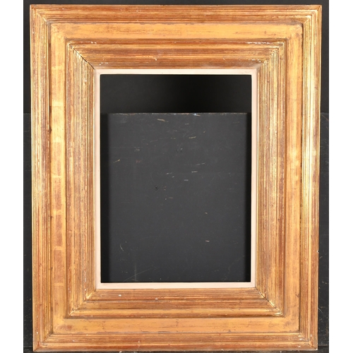 276 - 20th Century English School. A Gilt Composition Whistler Frame, with a white slip, rebate 17.25