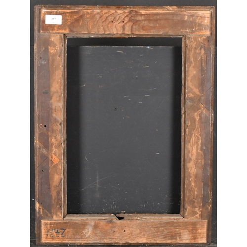 277 - 18th Century French School. A Carved Giltwood Louis XV Frame, rebate 17.25