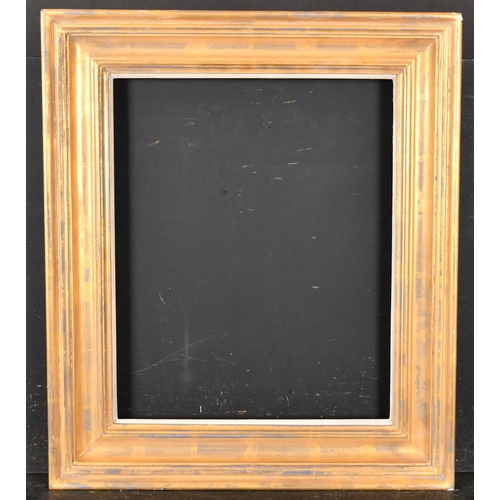 283 - Alexander G Ley & Son. A Gilt Composition Frame, with a white slip, rebate 15.75