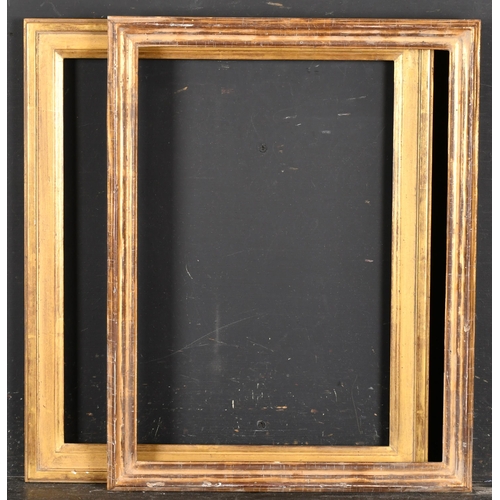 286 - Alexander G Ley & Son. A Gilt Composition Drawing Frame, rebate 15