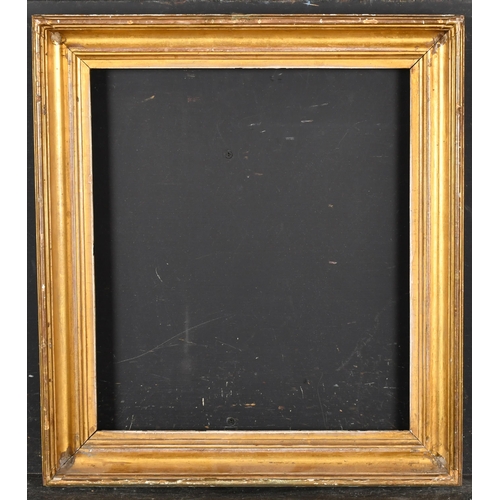 288 - Early 19th Century English School. A Hollow Gilt Composition Frame, rebate 14.75