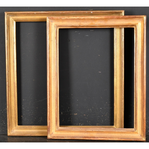 289 - Alexander G Ley & Son. A Gilt Composition Hollow Drawing Frame, rebate 14.5