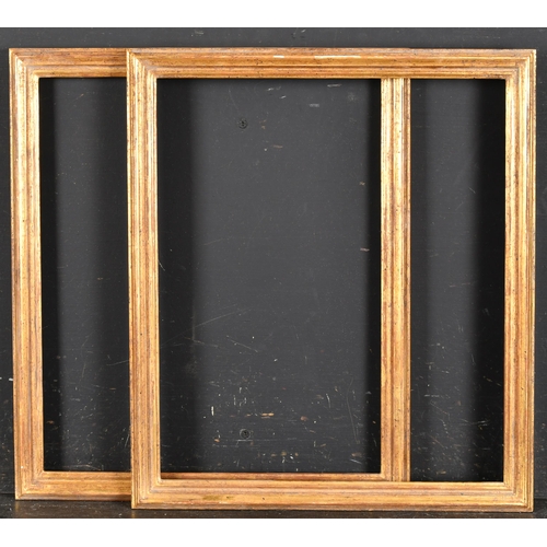 290 - Alexander G Ley & Son. A Pair of Gilt Composition Frames, rebate 14