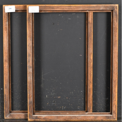 290 - Alexander G Ley & Son. A Pair of Gilt Composition Frames, rebate 14