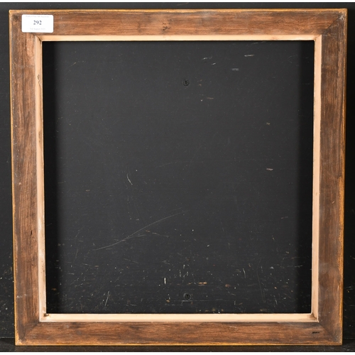 292 - Alexander G Ley & Son. A Gilt Composition Frame, rebate 13.75