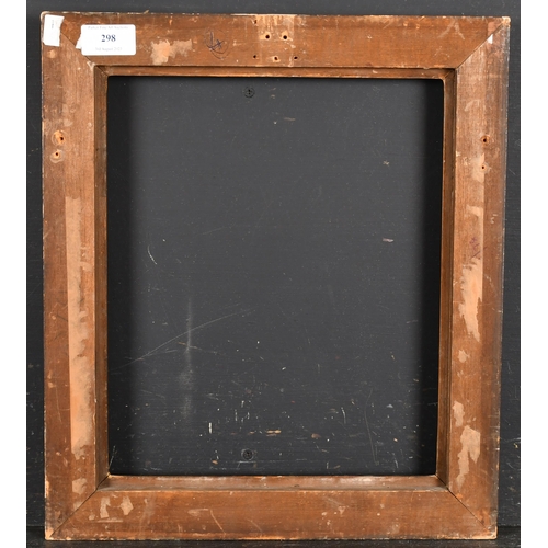 298 - 20th Century English School. A Gilt Composition Frame, rebate 12