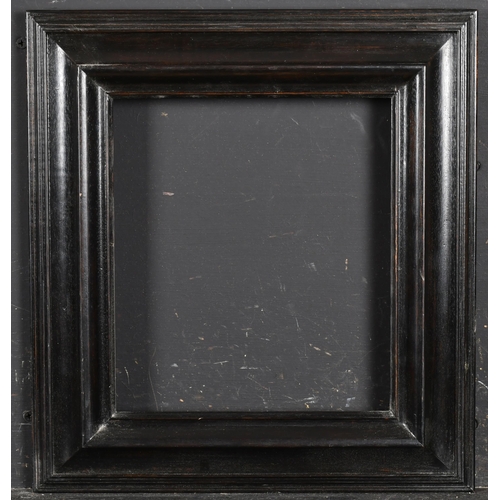 304 - Alexander G Ley & Son. A Reproduction 18th Century Style Ebonised Frame, rebate 9.25