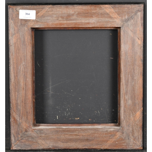 304 - Alexander G Ley & Son. A Reproduction 18th Century Style Ebonised Frame, rebate 9.25