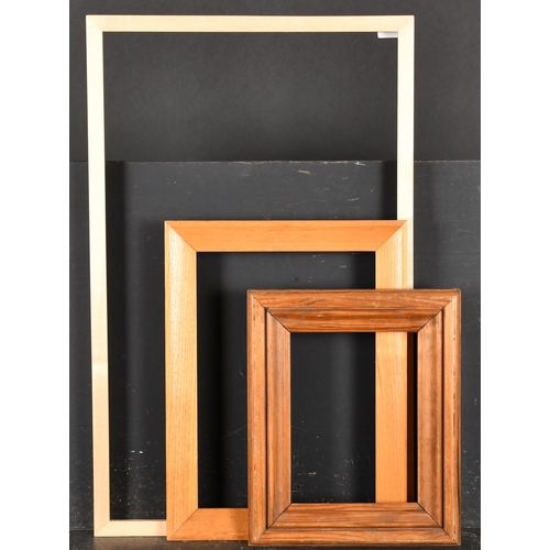 305 - 20th Century English School. A Wooden Frame, rebate 9