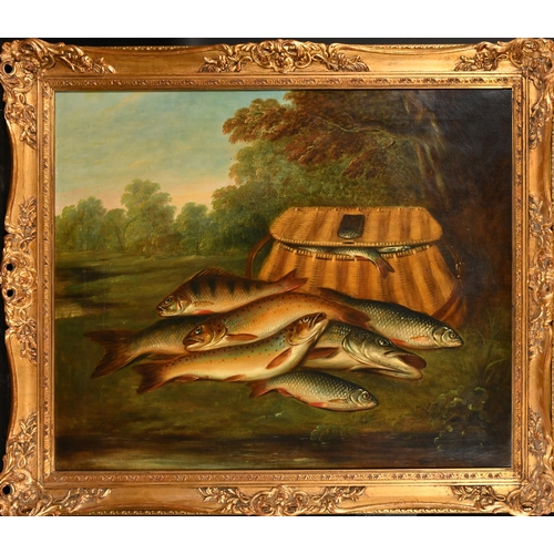 139 - Edward Coleman (c.1795-1867) British. The Day's Catch, Oil on canvas, Signed, 25