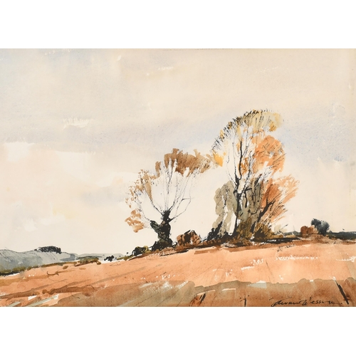 210 - Edward Wesson (1910-1983) British. An Autumnal Landscape, Watercolour, Signed, 12.25