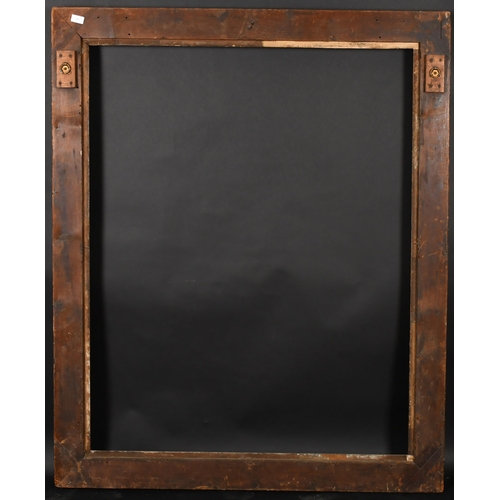 302 - Late 18th Century English School. A Carved Giltwood Frame, with swept centres and corners, rebate 50... 