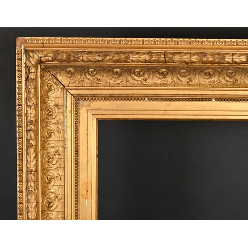 303 - 19th Century English School. A Gilt Composition Frame, rebate 50