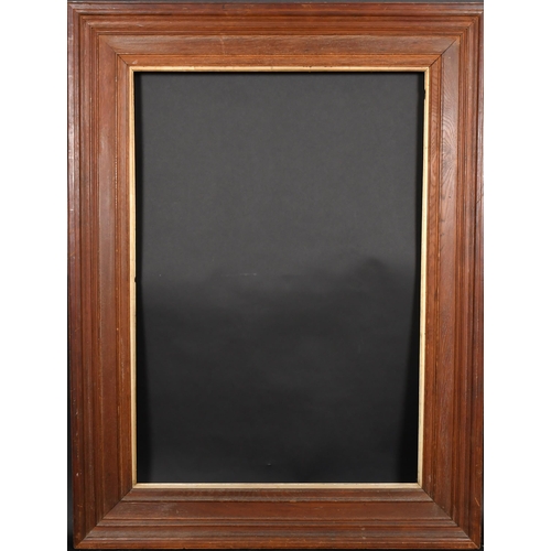 310 - 19th Century European School. A Darkwood Frame, with a gilt slip, rebate 38