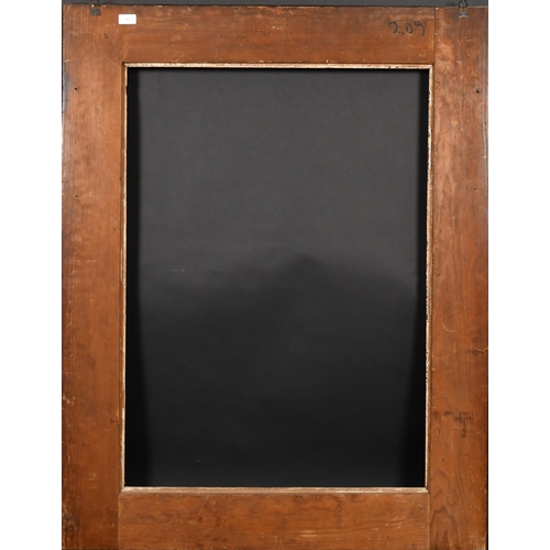 310 - 19th Century European School. A Darkwood Frame, with a gilt slip, rebate 38