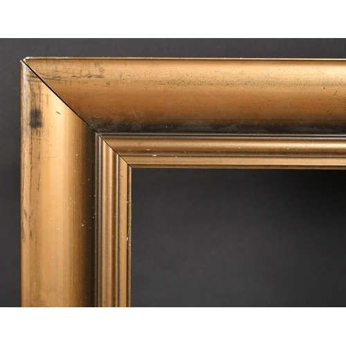 312 - 19th Century European School. A Gilt Composition Frame, rebate 37