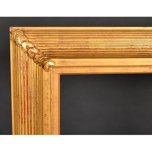 315 - 20th Century English School. A Composition Ribbed Frame, rebate 36