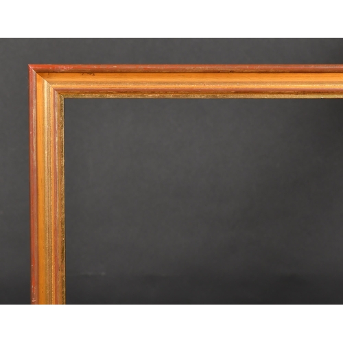 319 - 20th Century English School. A Gilt Composition Frame, rebate 33.75