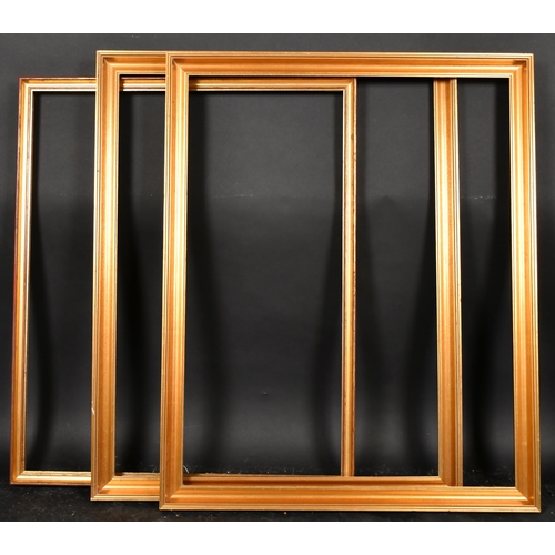 319 - 20th Century English School. A Gilt Composition Frame, rebate 33.75