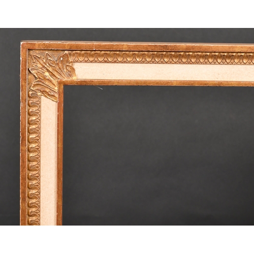 321 - 20th Century English School. A Gilt and Painted Frame, rebate 33.25