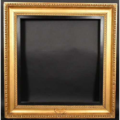 323 - Early 19th Century English School. A Carved Giltwood Frame, with a black slip, rebate 32