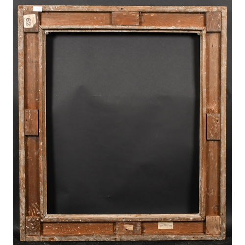 324 - 19th Century English School. A Gilt Composition Frame, with swept corners, rebate 32