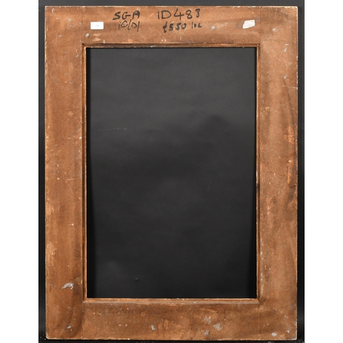 330 - 20th Century English School. A Gilt Composition Italian Style Plate Frame, rebate 30.25