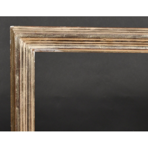 331 - 20th Century English School. A Silver Composition Frame, rebate 30