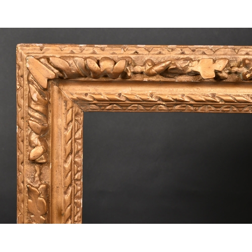 334 - 19th Century English School. A Painted Carved Wood Frame, rebate 30