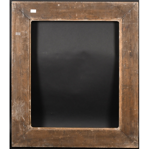 335 - 20th Century English School. A Gilt Composition Louis Style Frame, with swept corners, rebate 30