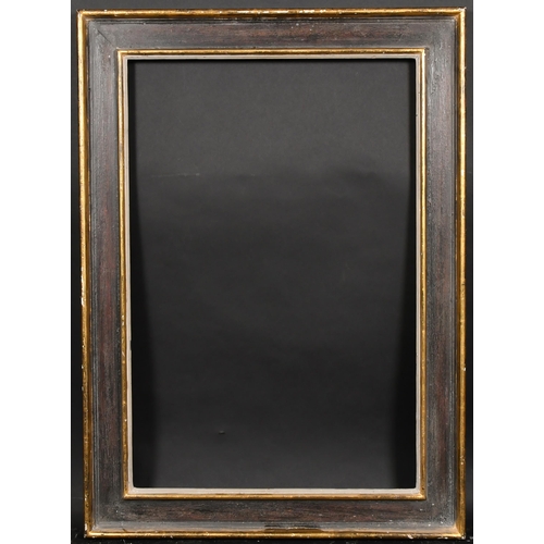 338 - 20th Century English School. A Black and Gilt Composition Frame, rebate 29.75