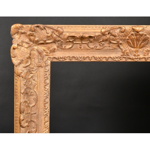 339 - Late 18th Century French School. A Gilt Composition Louis Style Frame, with swept centres and corner... 