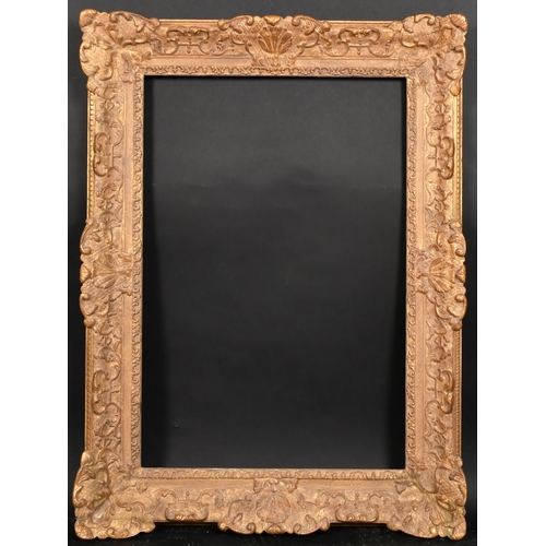 339 - Late 18th Century French School. A Gilt Composition Louis Style Frame, with swept centres and corner... 