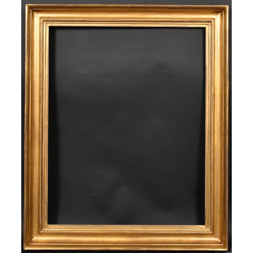 340 - Early 19th Century English School. A Gilt Composition Hollow Frame, rebate 29