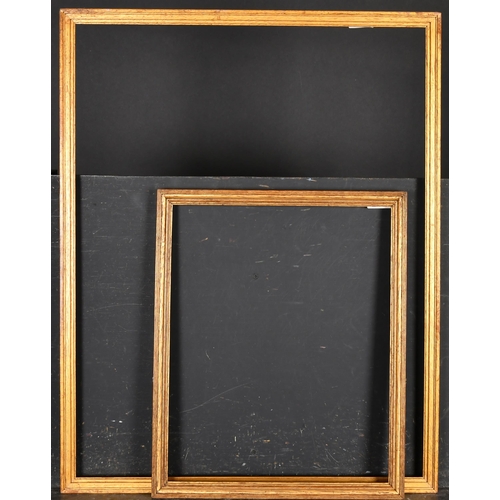 343 - 19th Century English School. A Gilded Oak Frame, rebate 27.25