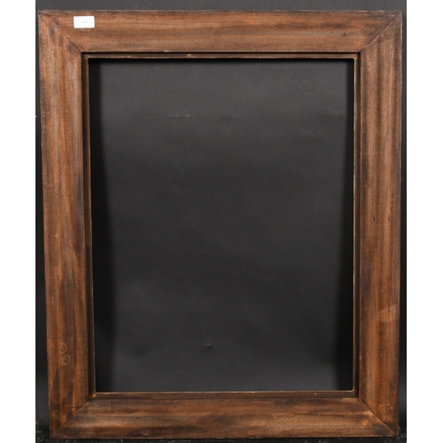 347 - 20th Century English School. A Black and Gilt Composition Frame, rebate 26.25